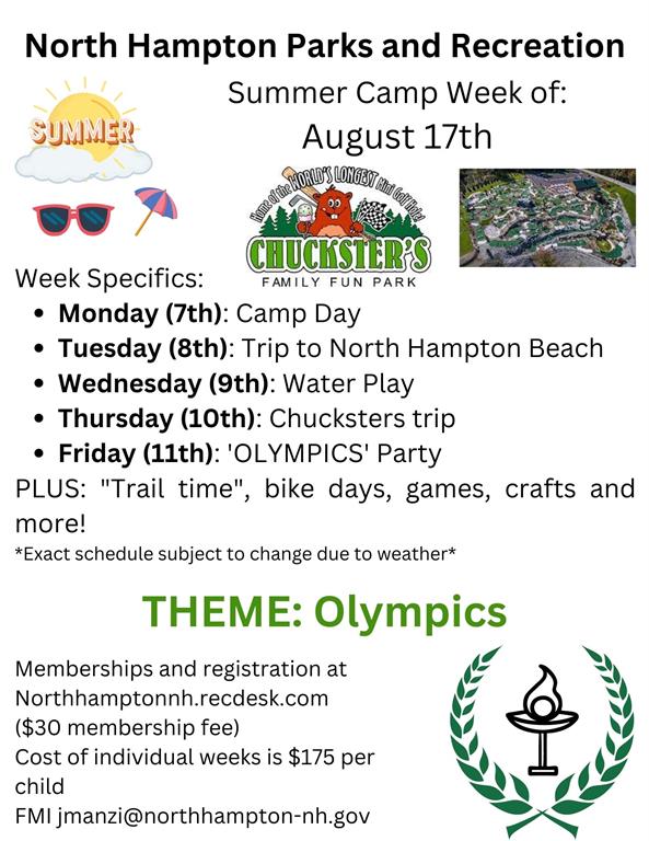 North Hampton NH Recreation Department